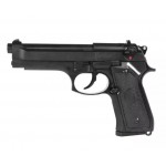 Страйкбольный пистолет Beretta M9, Gas, черный, металл M9.GAS (KJW)